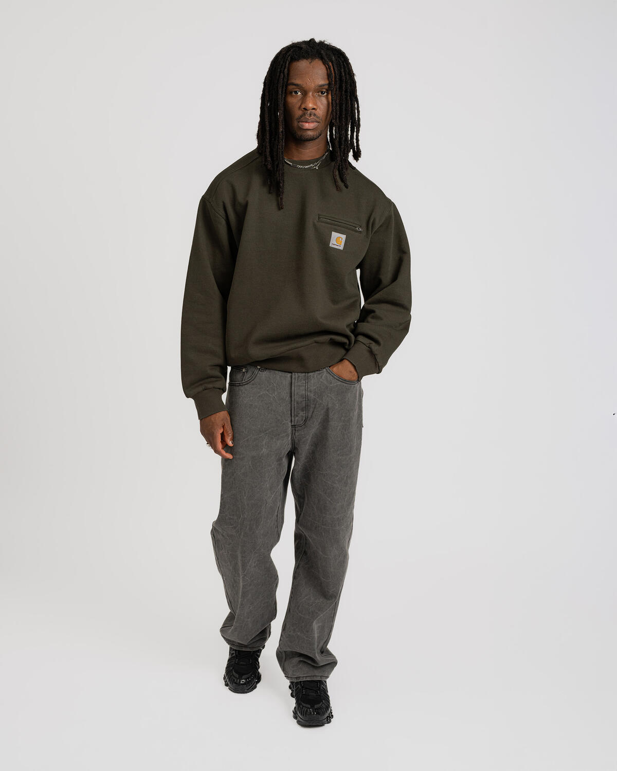 Carhartt WIP Detroit Sweat | I035547.4906 | AFEW STORE